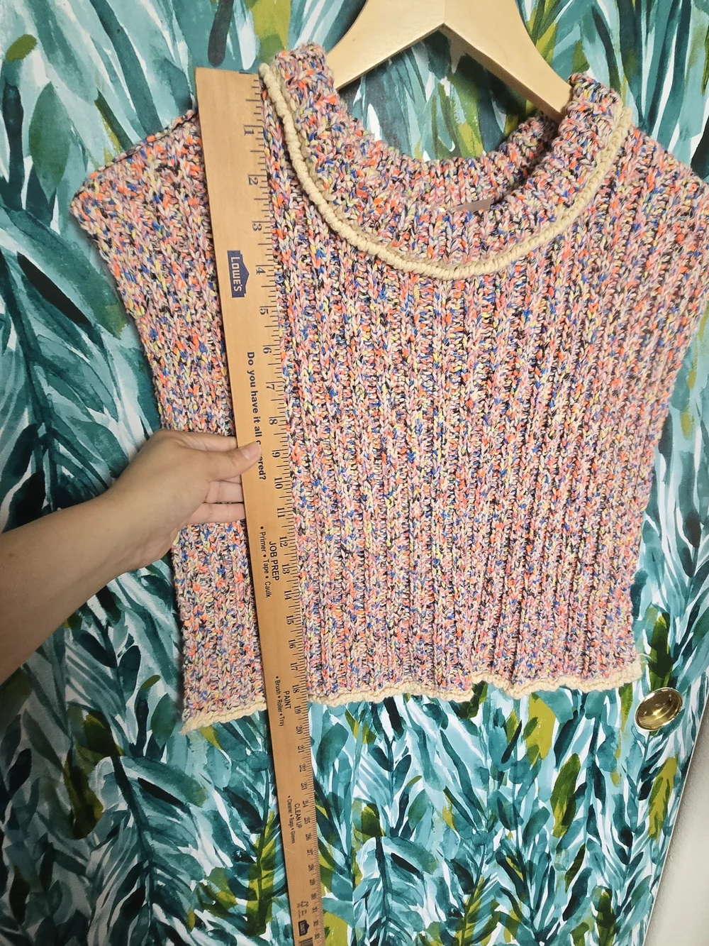 Free People Desert Heat Sweater Vest